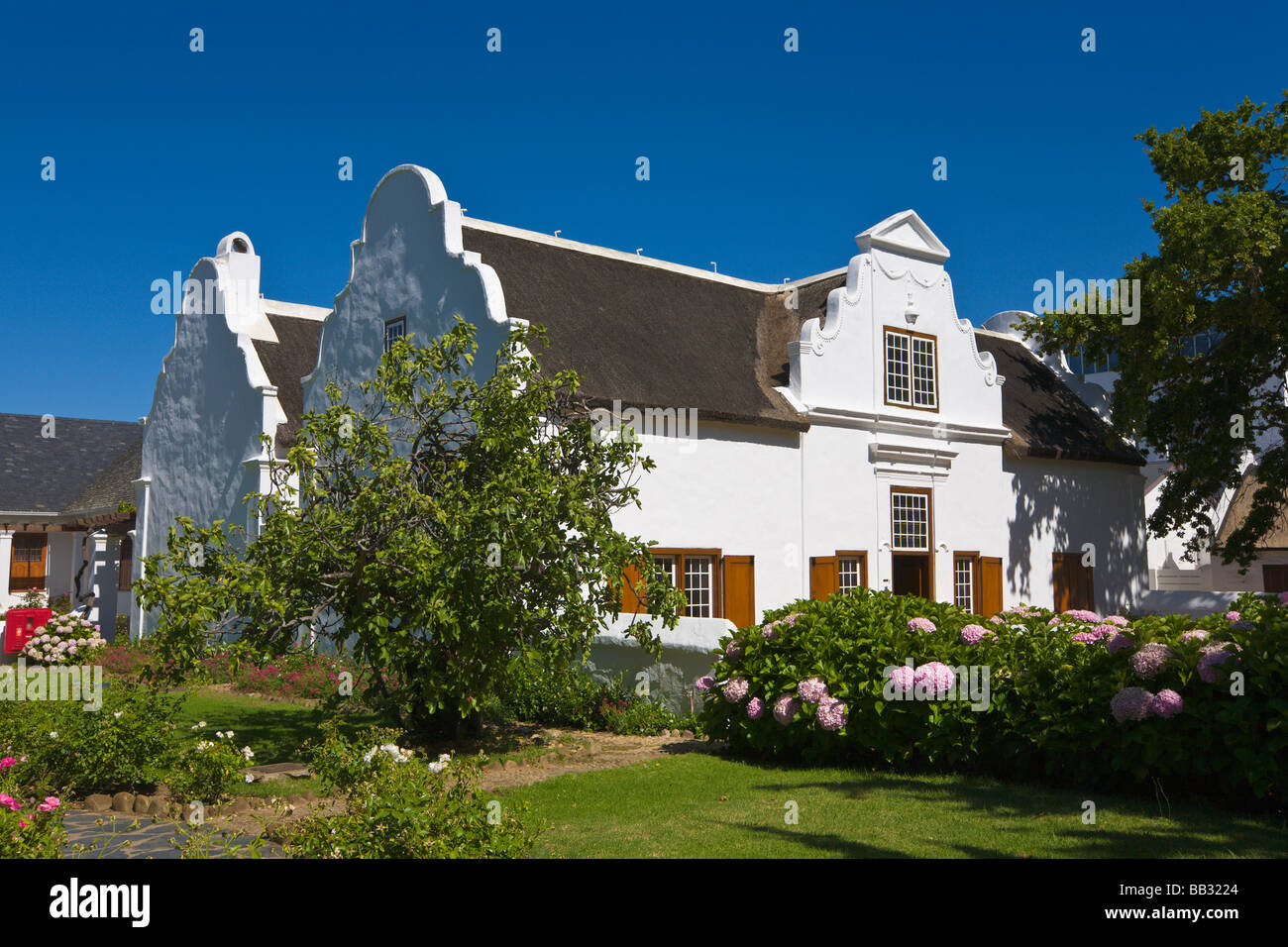 Maison bourgeoise, Stellenbosch, South Africa' Banque D'Images