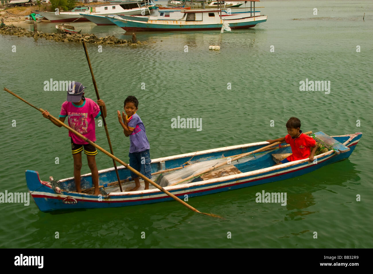 Karimun Jawa Island et parc marin, Java, Indonésie Photo Stock - Alamy