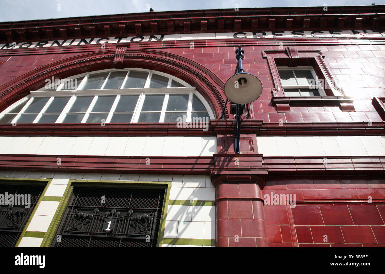 La station de métro Mornington Crescent London Banque D'Images