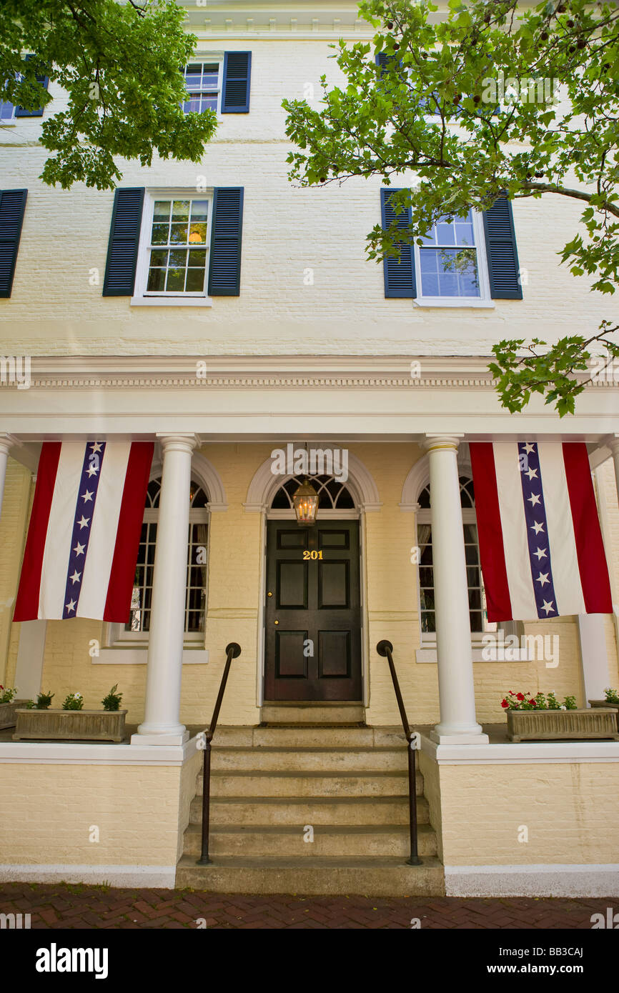 ALEXANDRIA VIRGINIA USA Sage's Tavern sur North Fairfax Street Banque D'Images