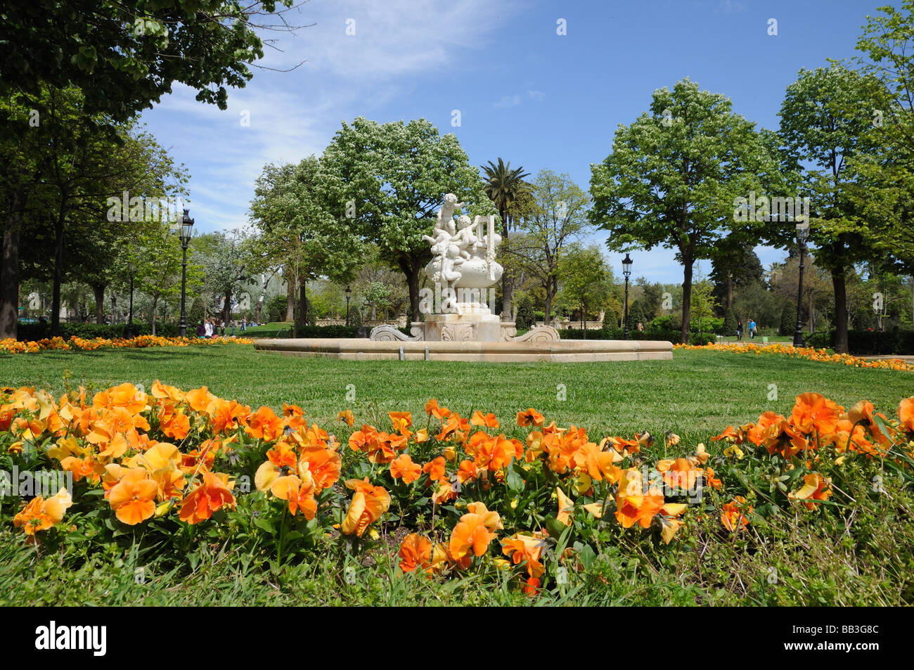 Parc de la Ciutadella à Barcelone, Espagne Banque D'Images