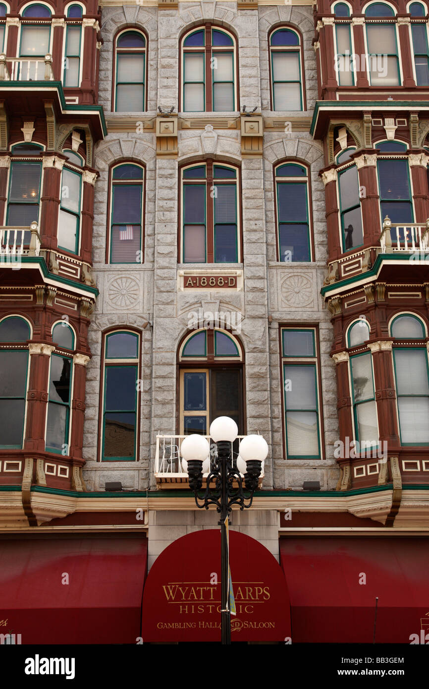 Georges sur la cinquième avenue de l'ancienne maison de Wyatt earps Gambling Hall & saloon Gaslamp quarter San Diego California usa Banque D'Images