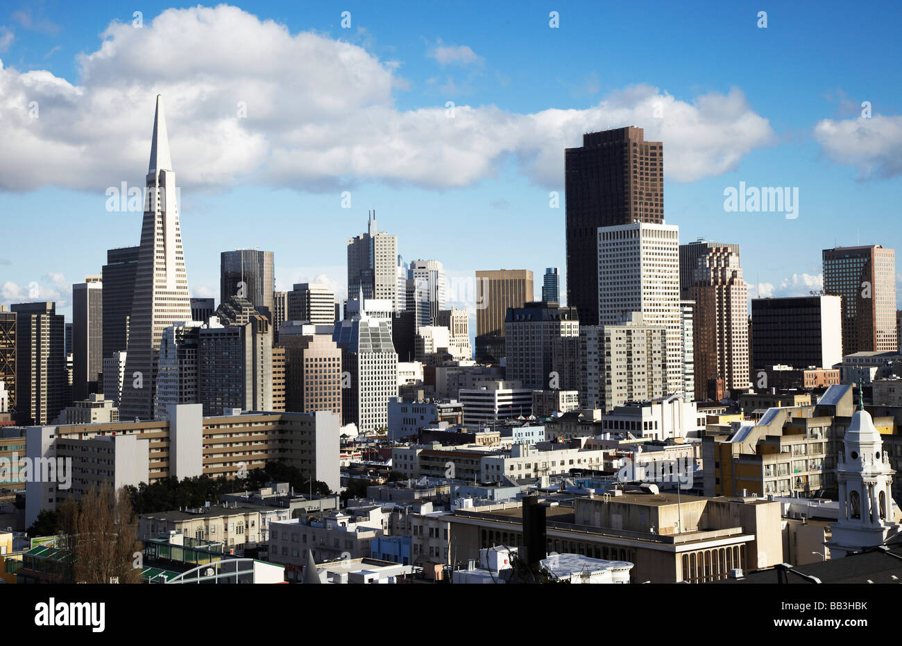 Business district, San Francisco Banque D'Images