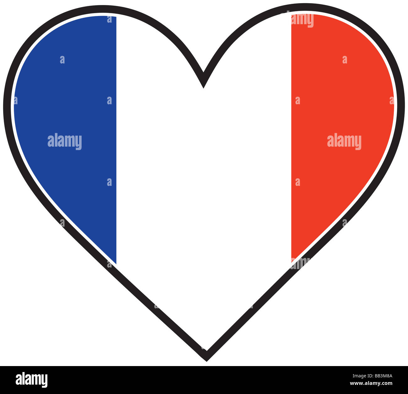 Un Drapeau Francais En Forme De Coeur Photo Stock Alamy Un Drapeau Francais En Forme De Coeur Photo Stock Alamy