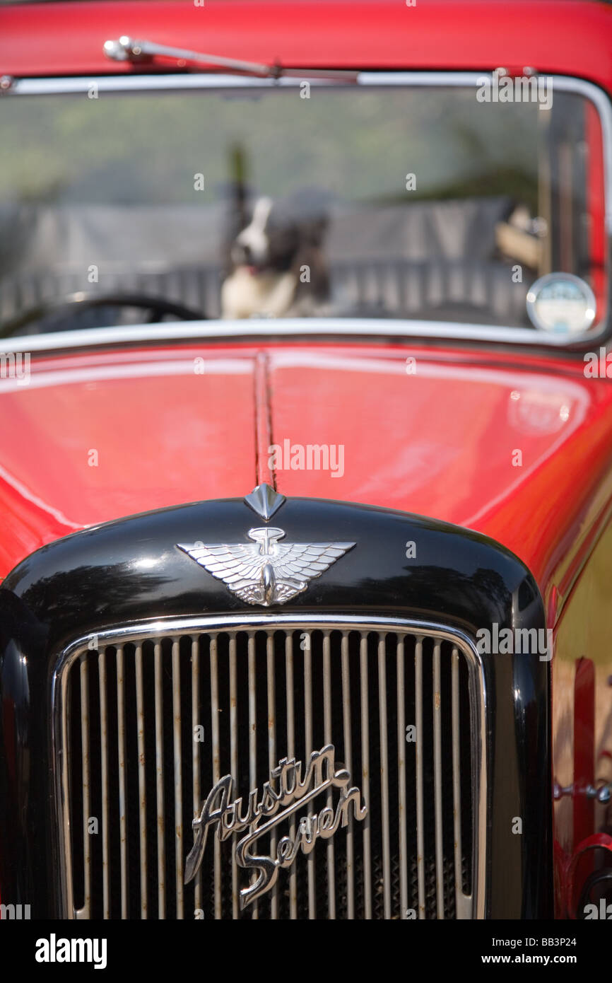 Austin Seven classic car produit à partir de 1922 jusqu'à 1939 au Royaume-Uni Banque D'Images