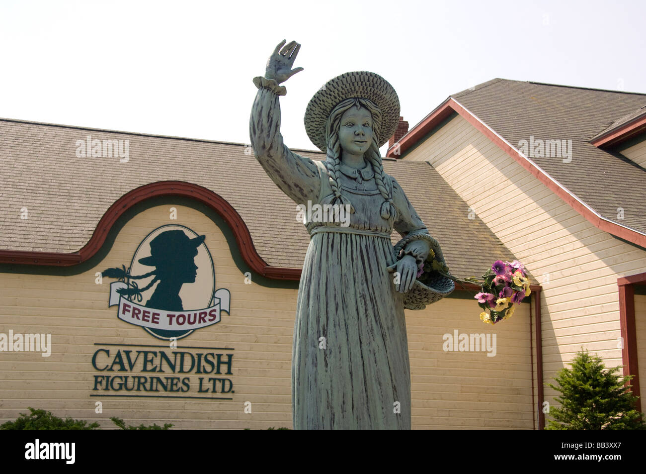 Prince Edward Island Canada Borden-Carleton. Cavendish Figurines Ltd. Collection inspirée par Anne of Green Gables (Anne statue. Banque D'Images