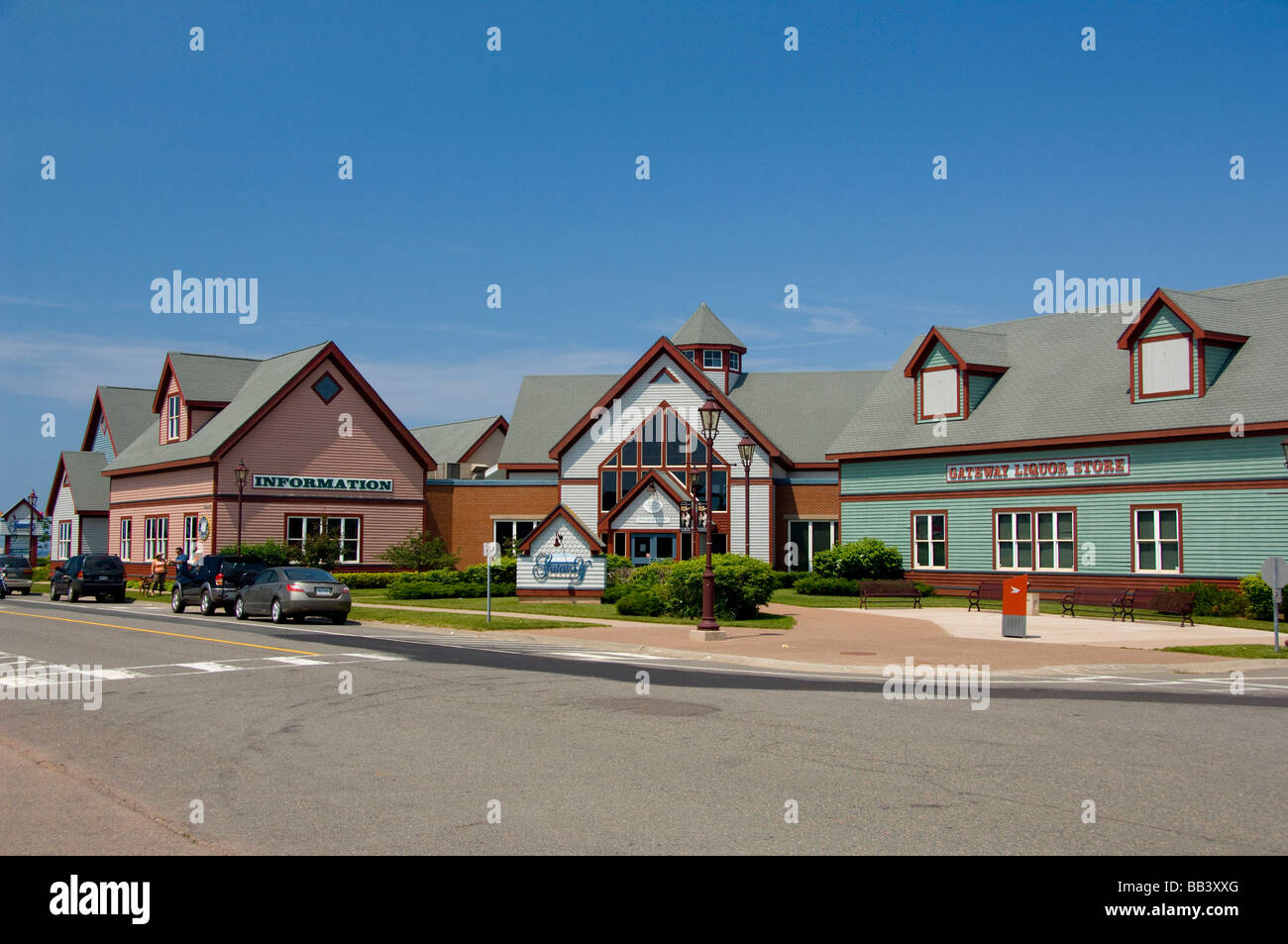 Le Canada, l'Île du Prince Édouard, Borden-Carleton. Gateway Center, zone commerçante populaire Anne of Green Gables de souvenirs. Banque D'Images