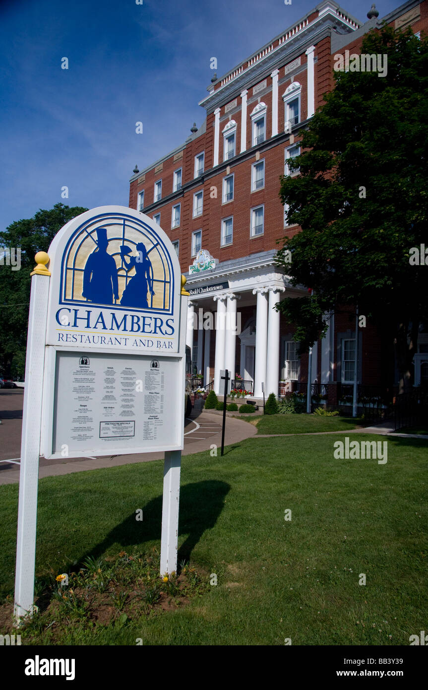 Canada, Prince Edward Island, Charlottetown. Hôtel Rodd Charlottetown. Banque D'Images