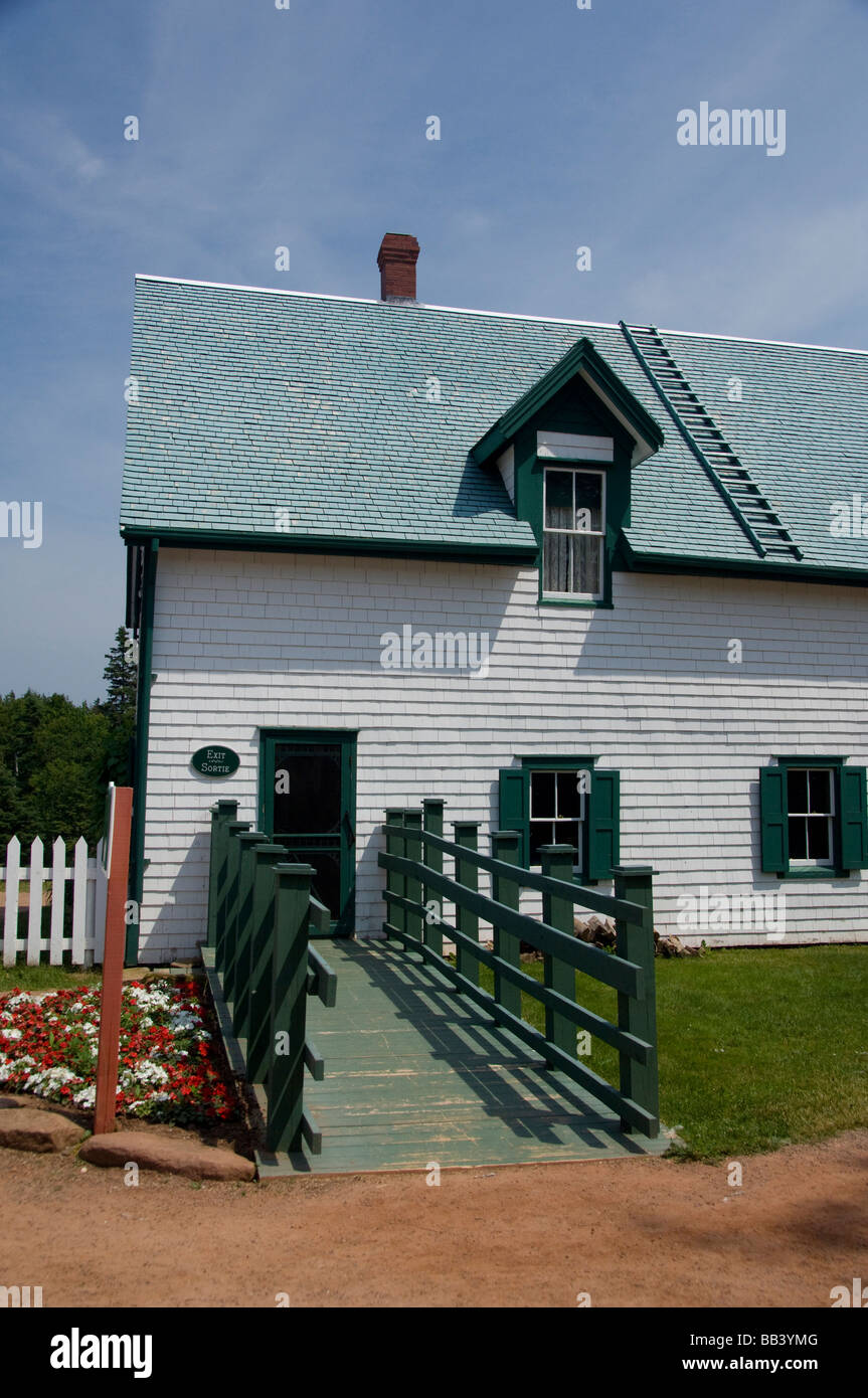 Canada Île-du-Prince- Édouard. Green Gables NP. Pour L.M. Montgomery's classic fiction Anne of Green Gables. Banque D'Images