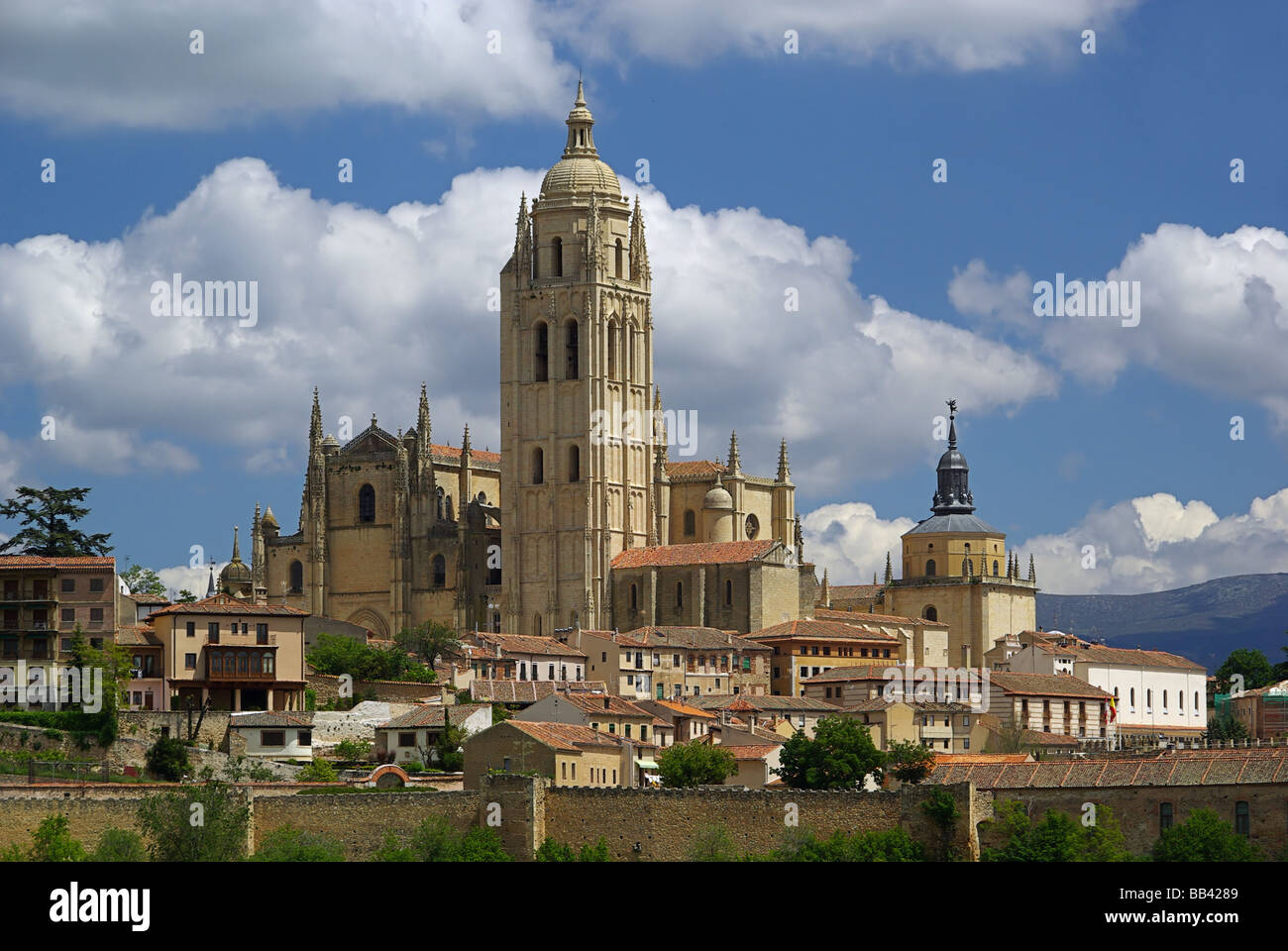Segovia Segovia cathedral 01 Katedrale Banque D'Images