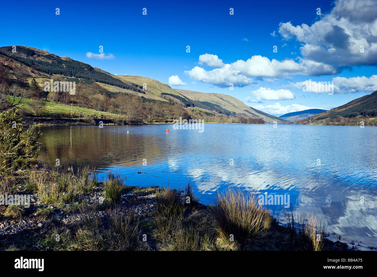 Vue sur le Loch Voilà Parc National des Trossachs Stirlingshire Ecosse Banque D'Images