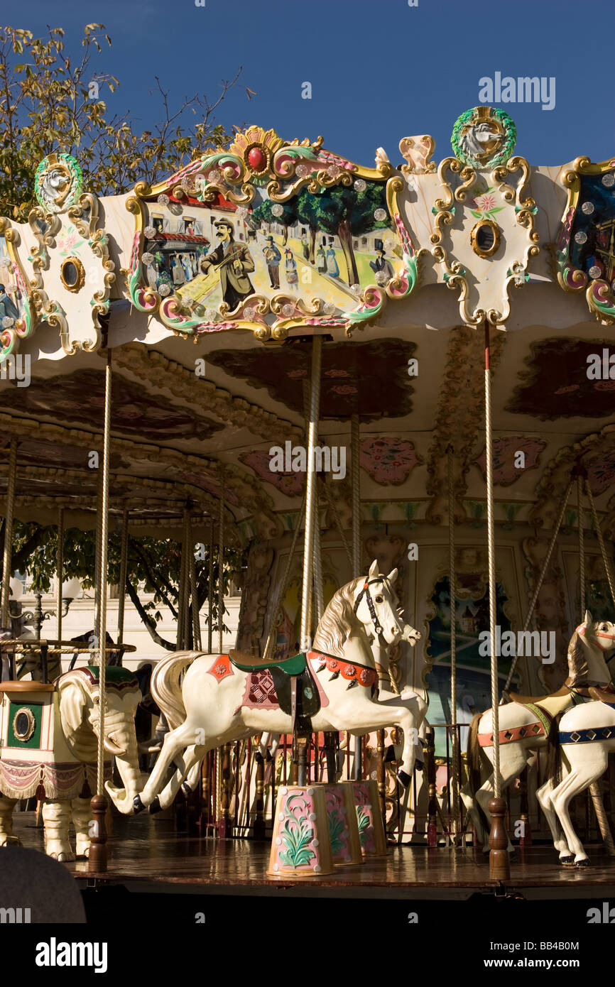 Fairground Attraction Cognac France Banque D'Images