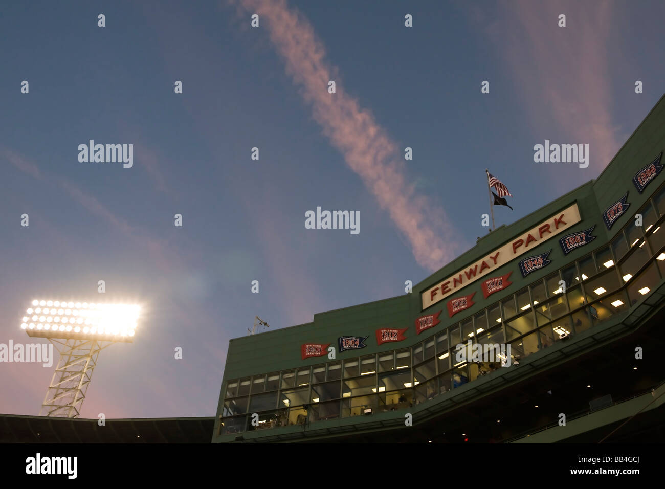 Fenway Park, Boston MA Banque D'Images