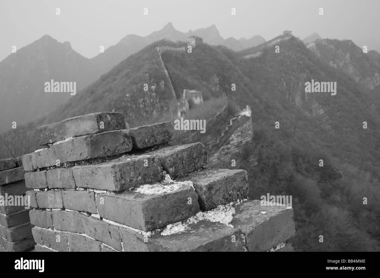 Grande Muraille de Chine Banque D'Images