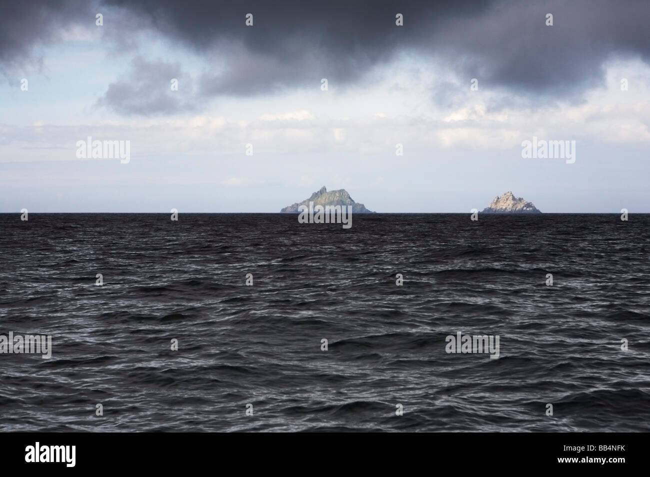 Le comté de Kerry Irlande ÎLES SKELLIG MICHAEL Banque D'Images