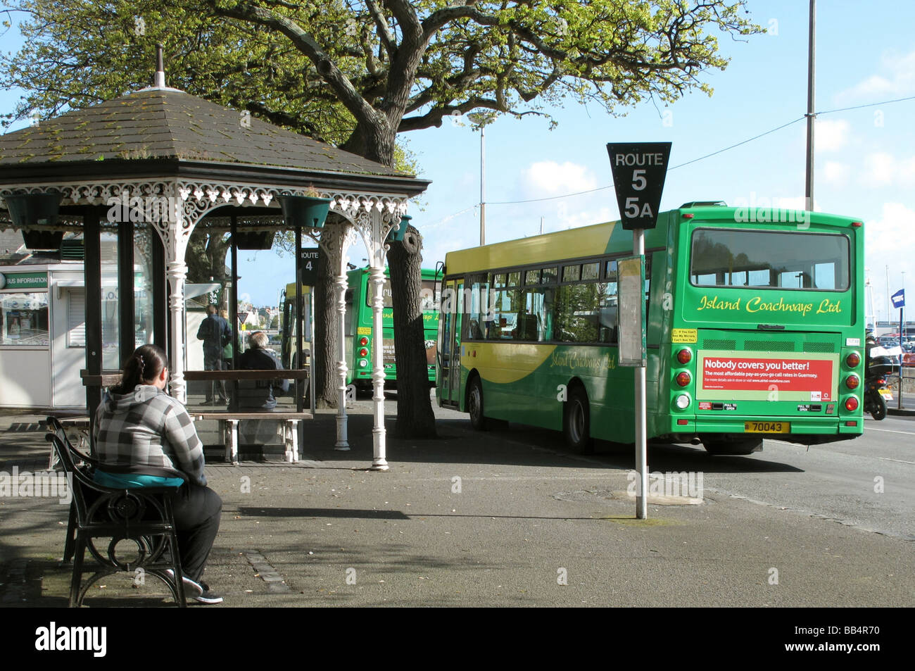 St Peter Port Bailiwick of Guernsey Channel Islands 2009 de l'UE Banque D'Images