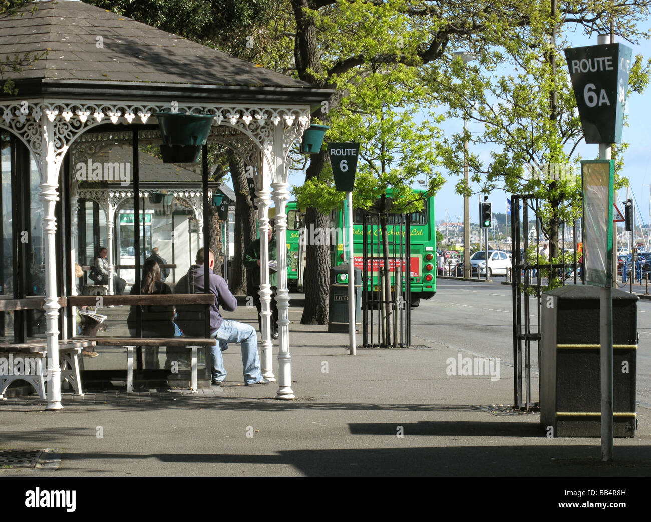 St Peter Port Bailiwick of Guernsey Channel Islands 2009 de l'UE Banque D'Images