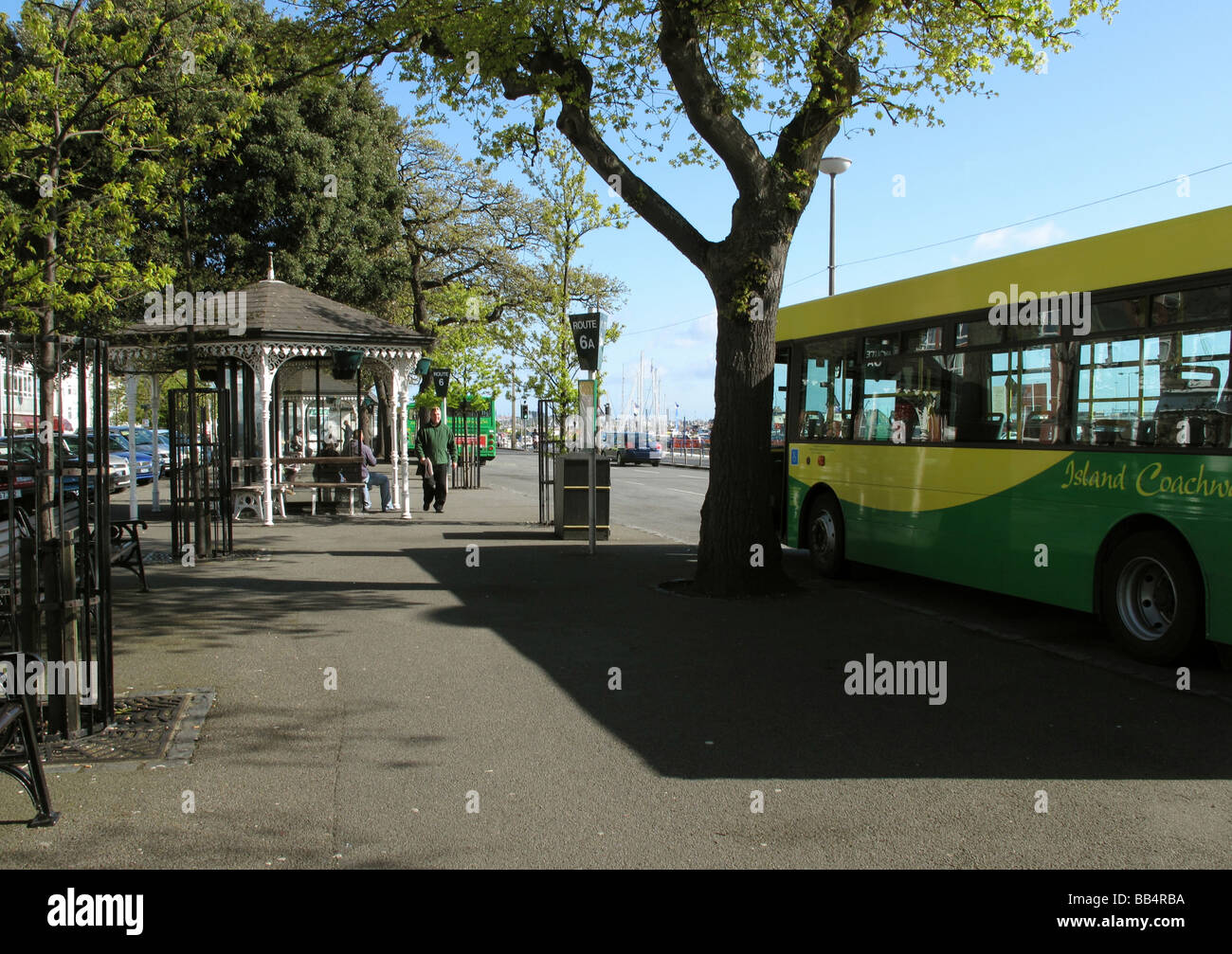 St Peter Port Bailiwick of Guernsey Channel Islands 2009 de l'UE Banque D'Images