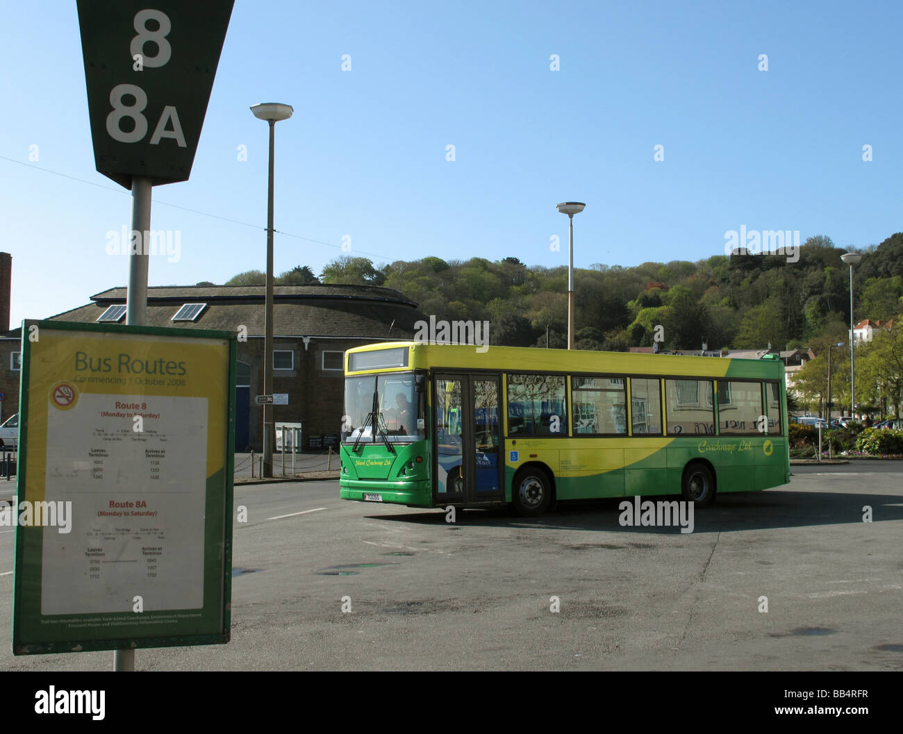 St Peter Port Bailiwick of Guernsey Channel Islands 2009 de l'UE Banque D'Images