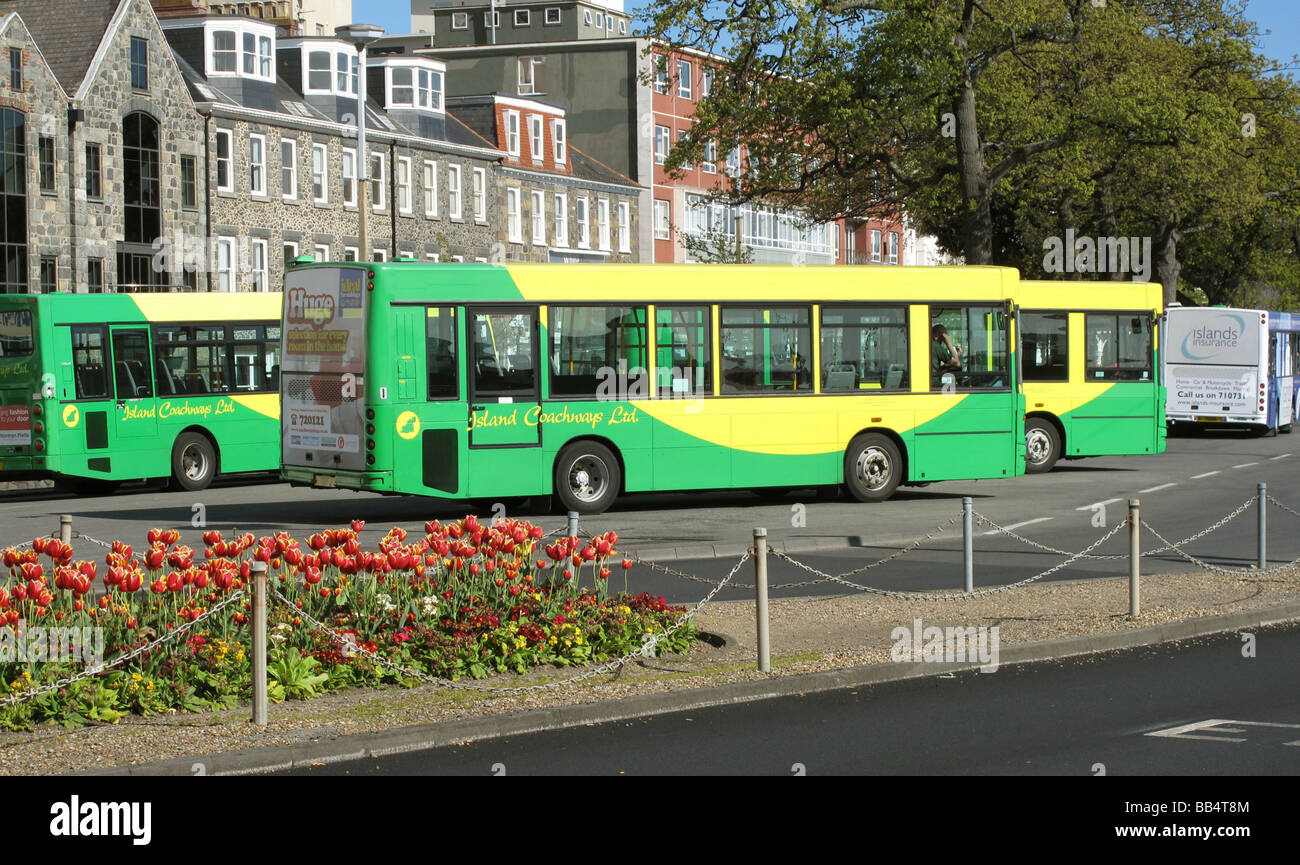 St Peter Port Bailiwick of Guernsey Channel Islands 2009 de l'UE Banque D'Images