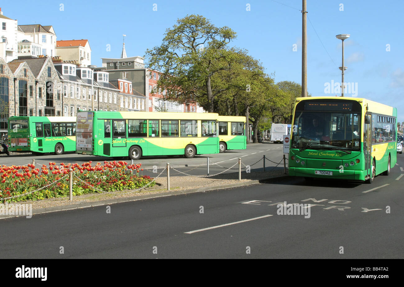 St Peter Port Bailiwick of Guernsey Channel Islands 2009 de l'UE Banque D'Images