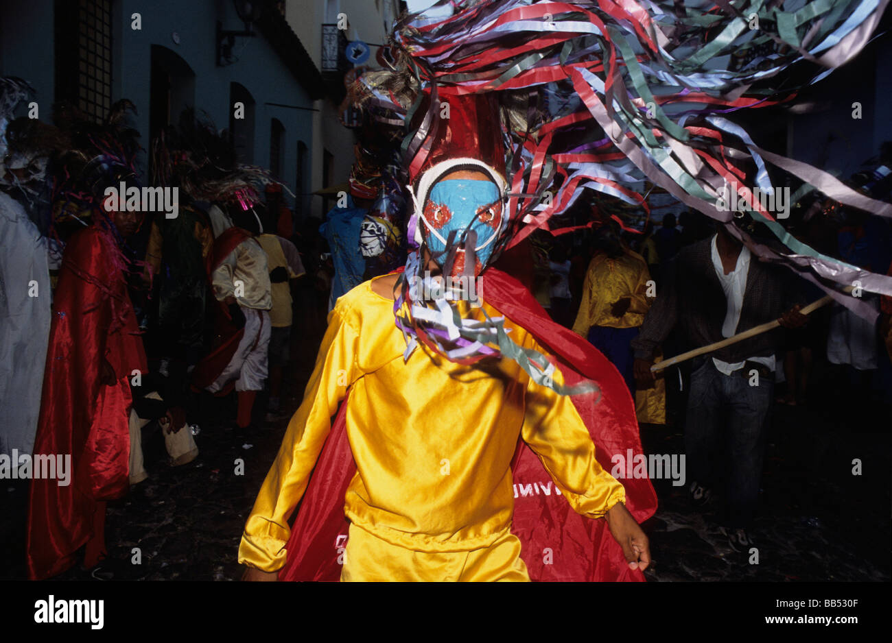 Carnaval Salvador de Bahia Brésil Banque D'Images