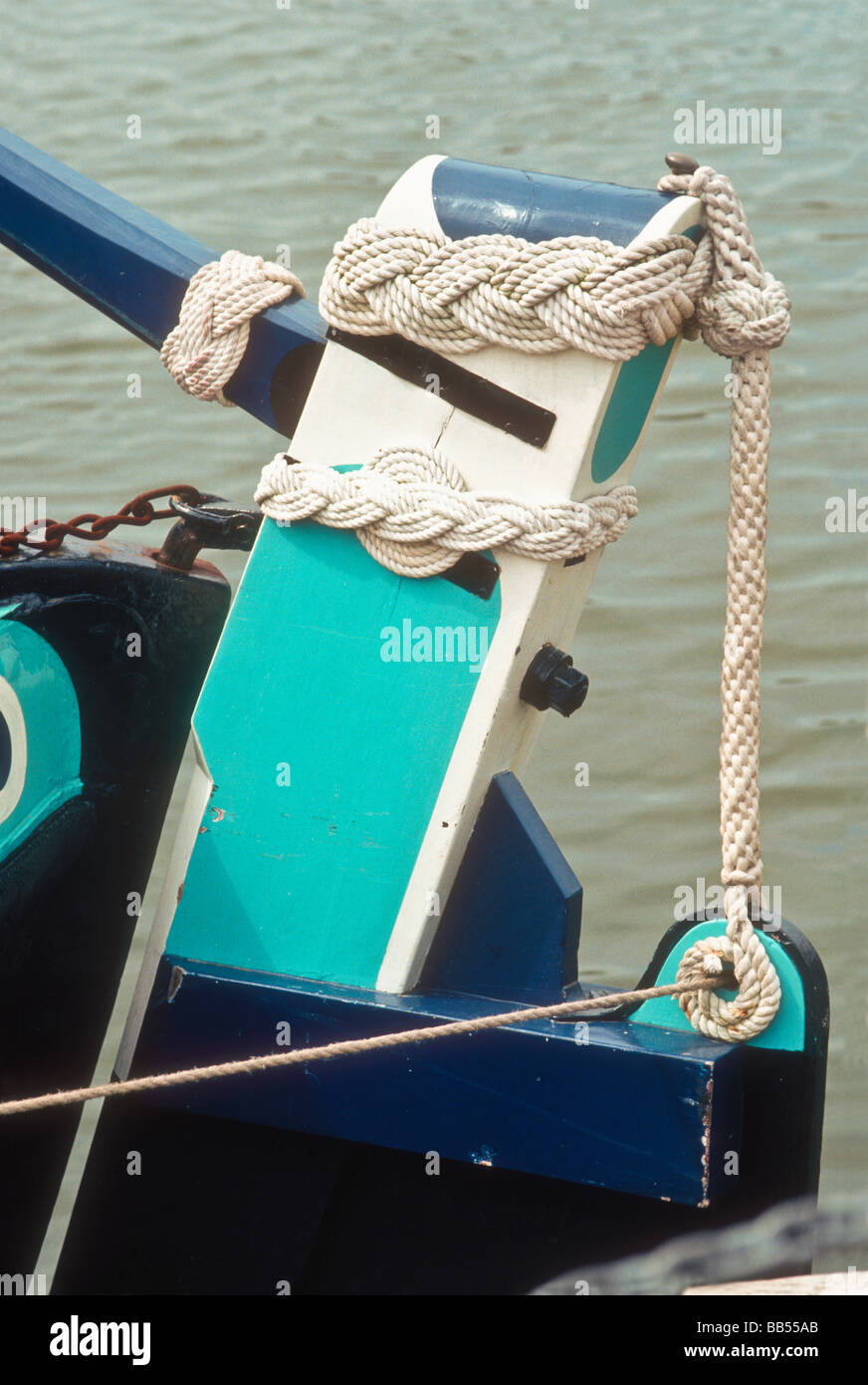 Le chef de l'un des béliers 1935 Grand Union Canal transportant Company butty à Gloucester Docks England UK Banque D'Images