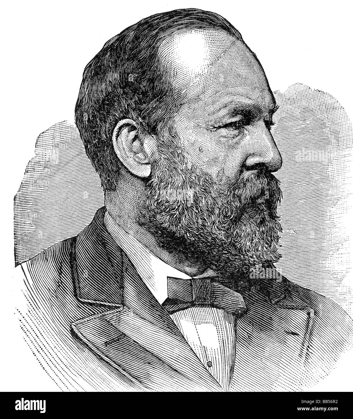 James Abram Garfield Banque D'Images