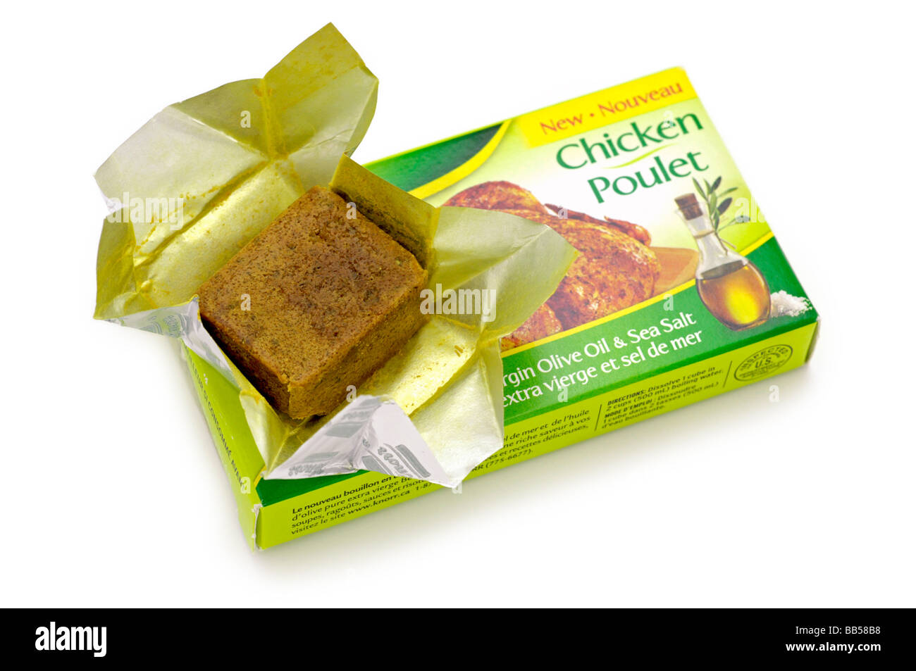 Cubes de bouillon/Stock Banque D'Images