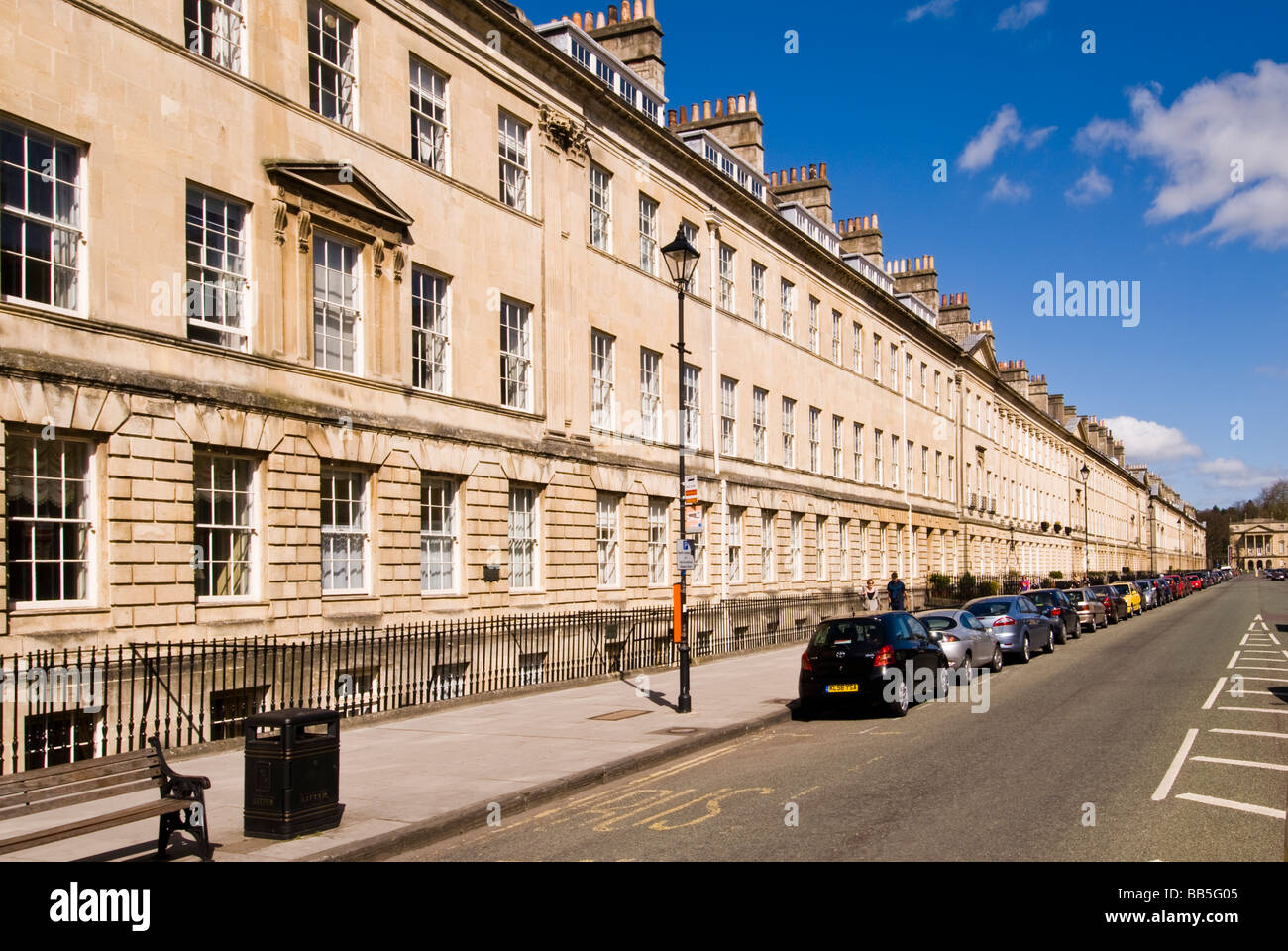 Great Pulteney Street, Bath, England, UK Banque D'Images