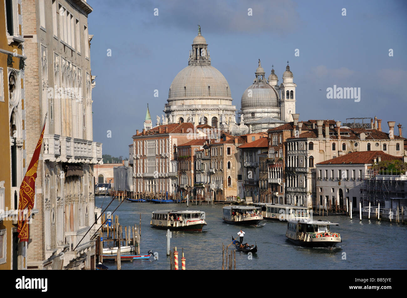 Grand Canal, Venice, Venice Province, Vénétie, Italie Banque D'Images