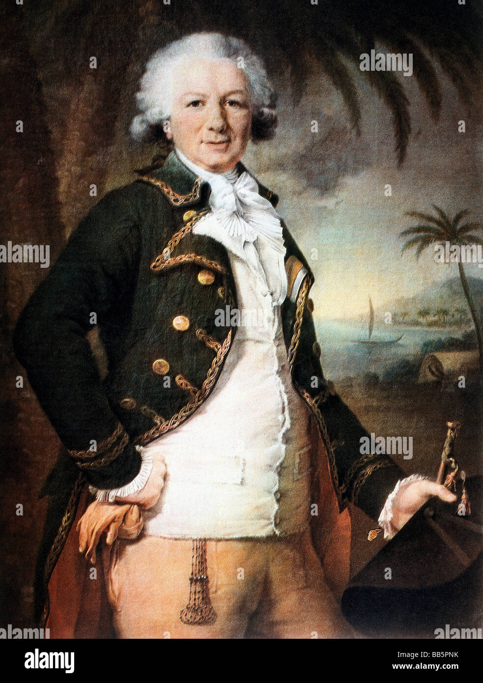 Bougainville, Louis Antoine de, 11.11.1729 - 31.8.1811, découvreur et admiral français, demi-longueur, peinture, XVIIIe siècle, Banque D'Images