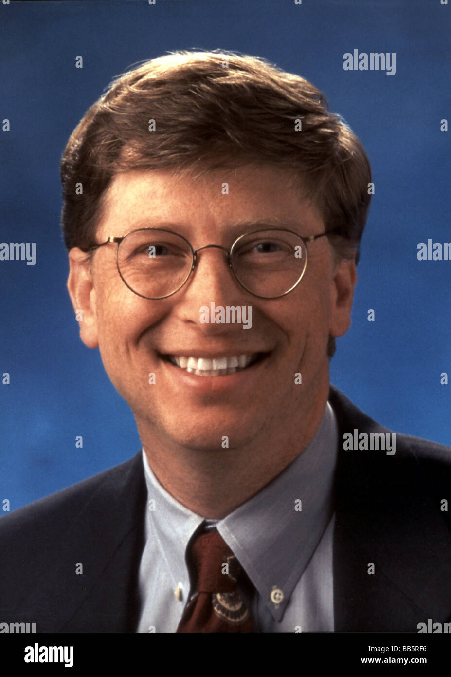 Gates, Bill, * 28.10.1955, industriel américain (informatique), portrait, 1997, Banque D'Images