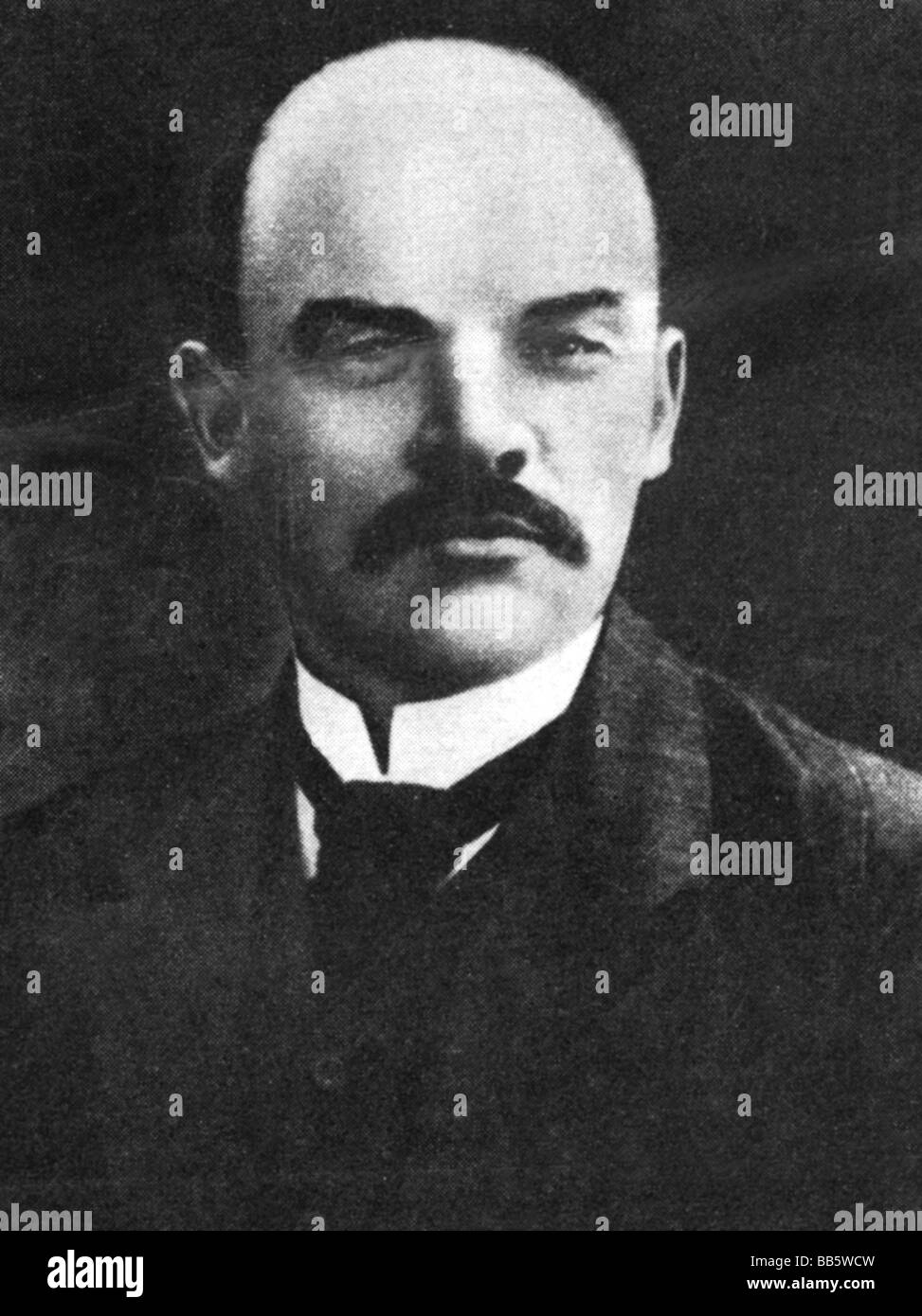 Lénine (Vladimir Ilyich Ulyanov), 22.4.1870 - 21.1.1924, politicien russe, portrait, 1910, à Paris, imprimé après photo, Banque D'Images