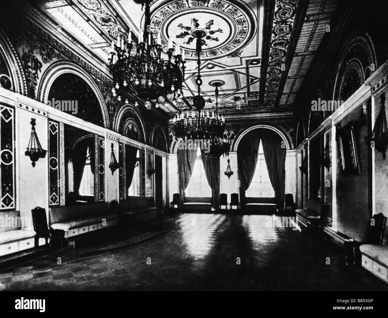 Géographie / voyages, Allemagne, Berlin, Prinz Albrecht Palais, vue intérieure, 1920, , Banque D'Images