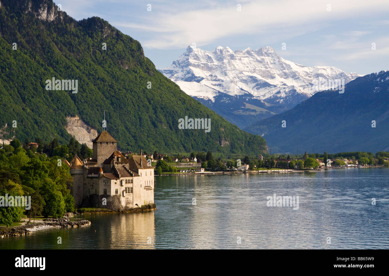 Château de Chillon, Suisse Banque D'Images