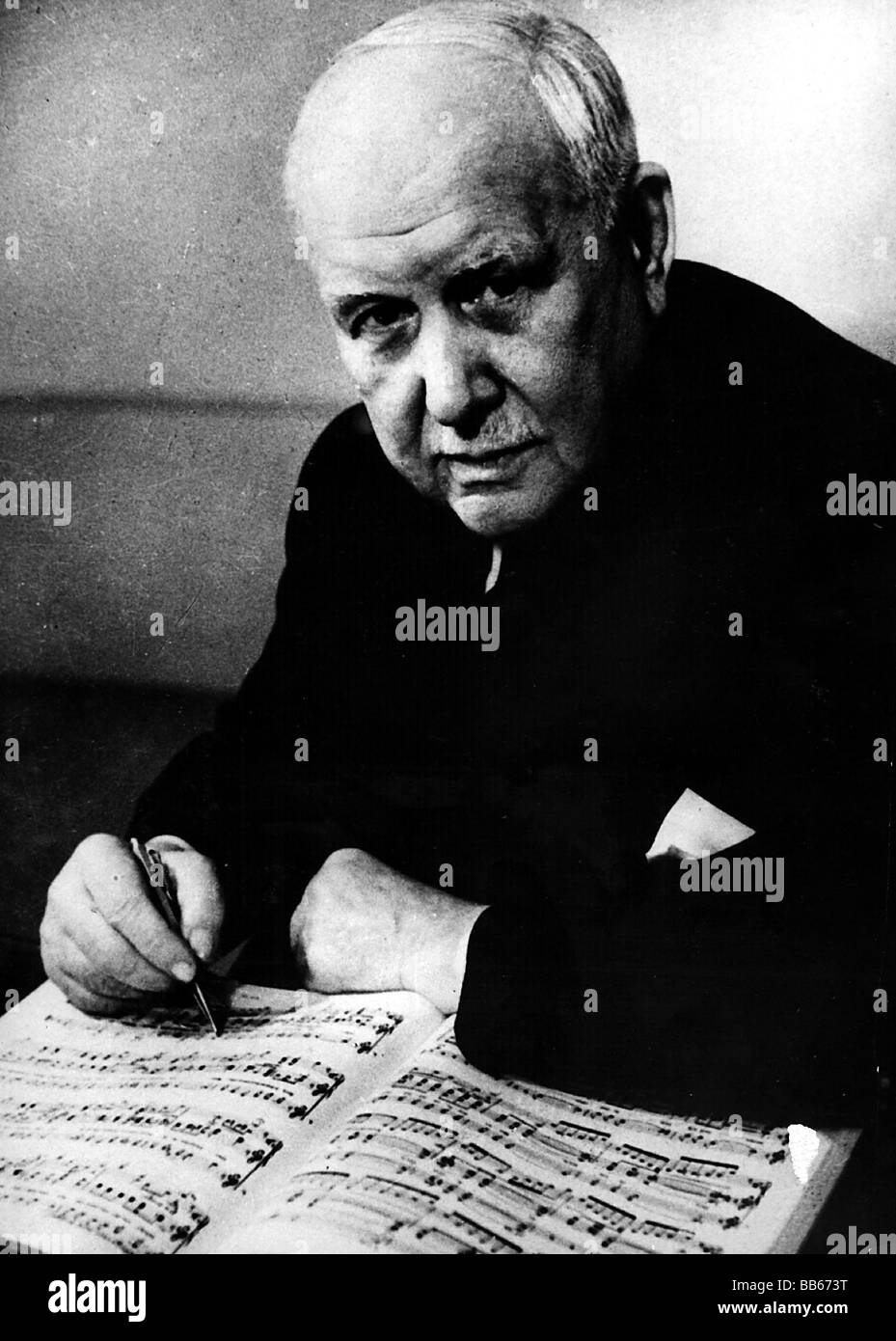 Lehar, Franz, 30.4.1870 - 24.10.1948, compositeur hongrois, demi-longueur, 1930, Banque D'Images