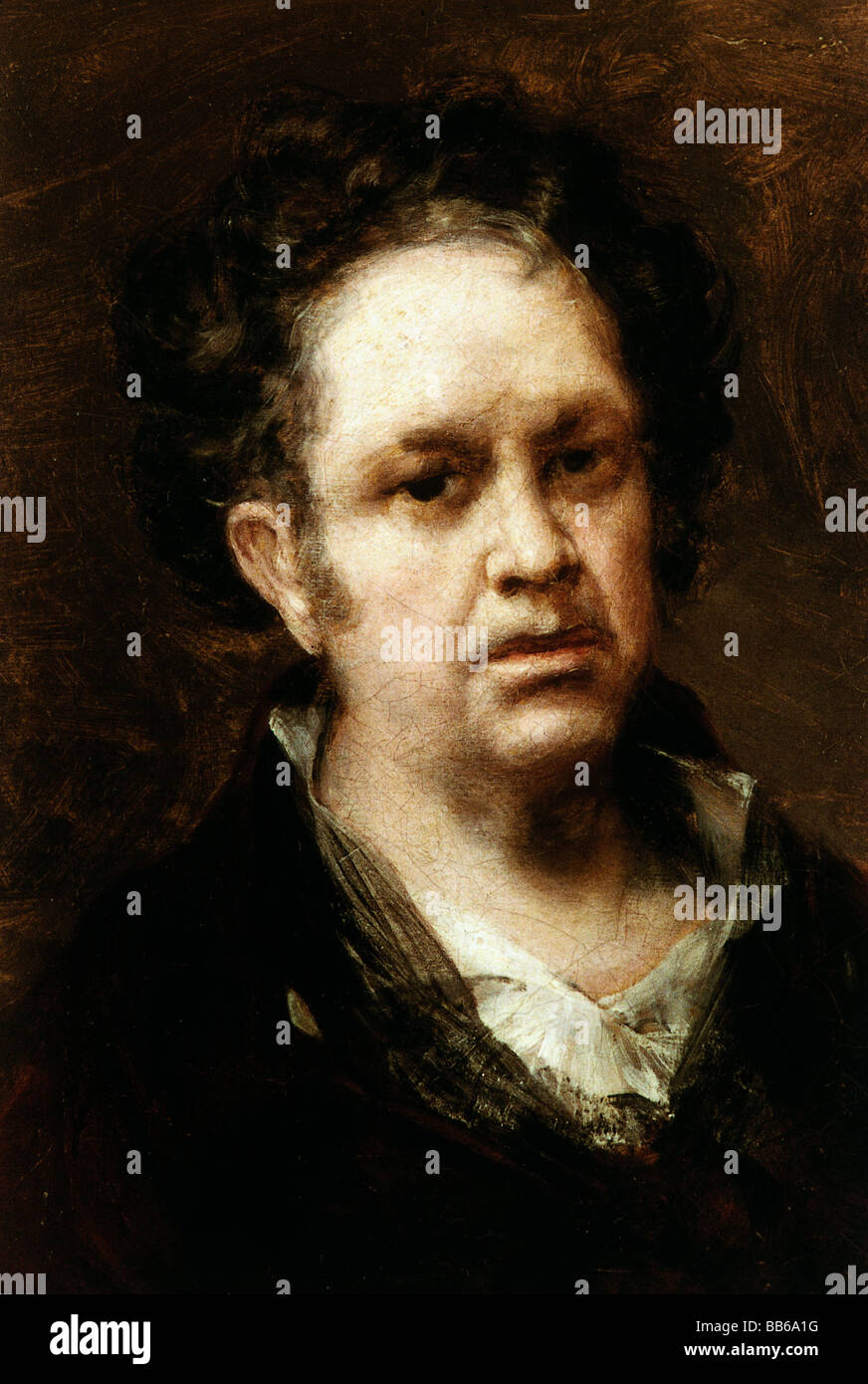 Goya y Lucientes, Francisco de, 30.3.1746 - 16.4.1828, peintre espagnol, l'auto-portrait, Museo del Prado, Madrid, Banque D'Images