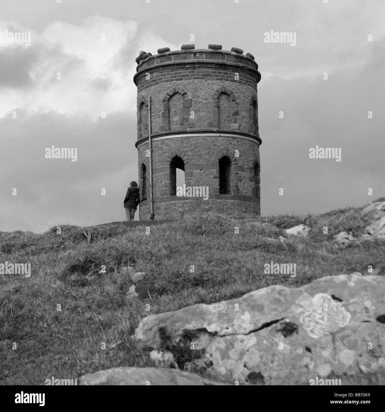 Le temple de Salomon grin hill nr pooles cavern buxton derbyshire construit par Salomon mycock 1896 Banque D'Images