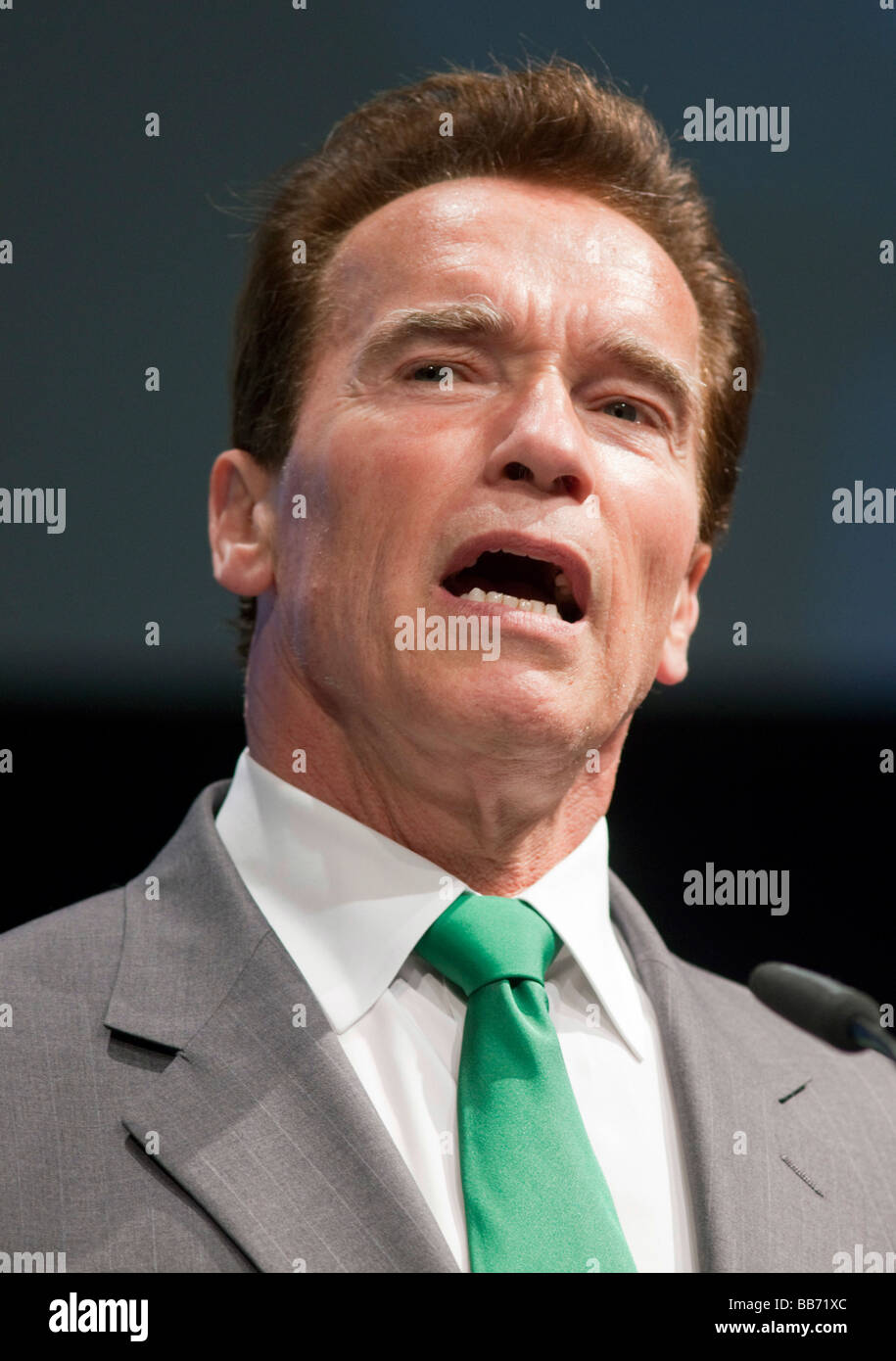 Arnold Schwarzenegger, gouverneur de l'état de Californie Banque D'Images