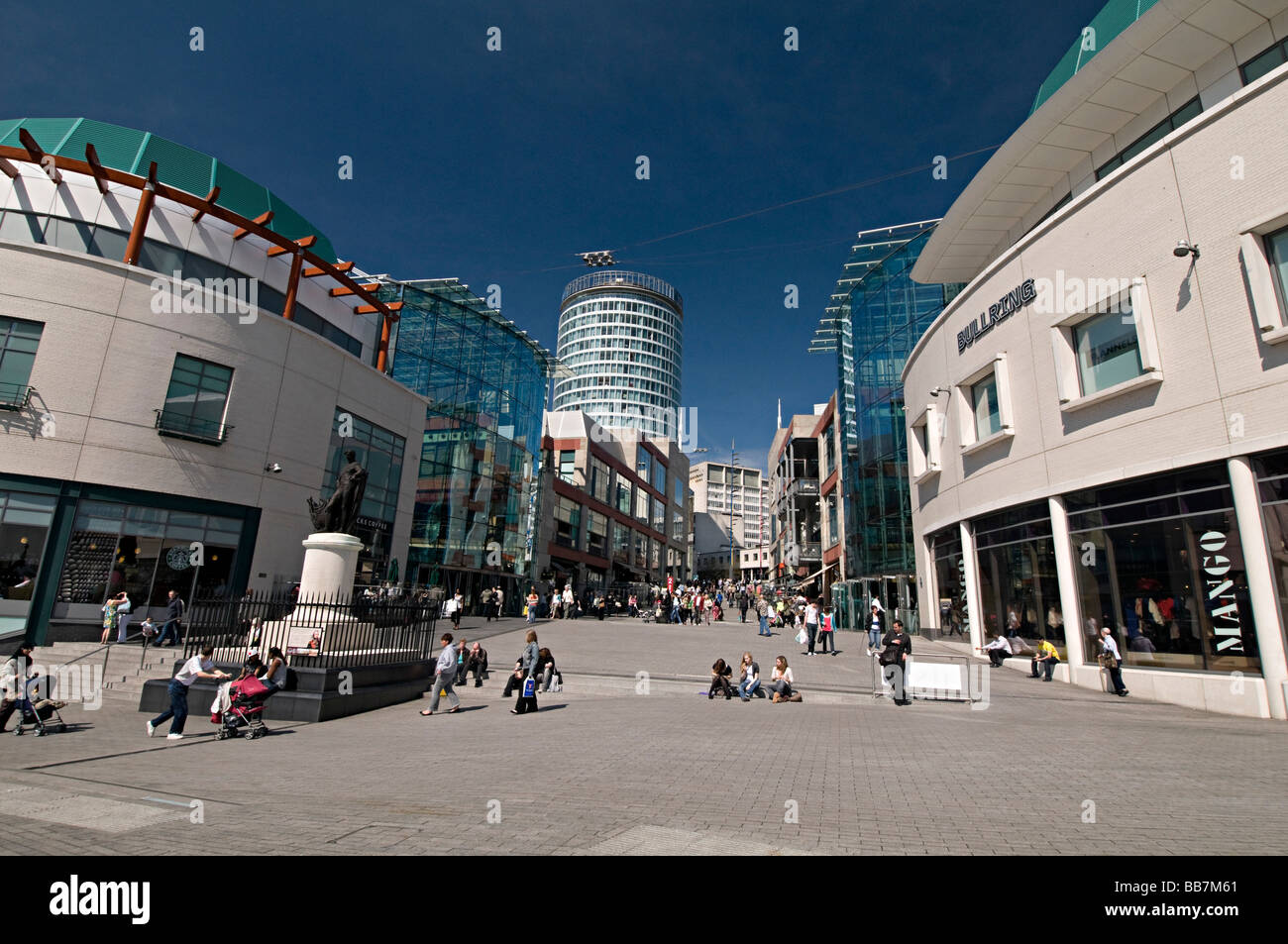 Birmingham bullring shopping centre accueil de Selfridges Banque D'Images