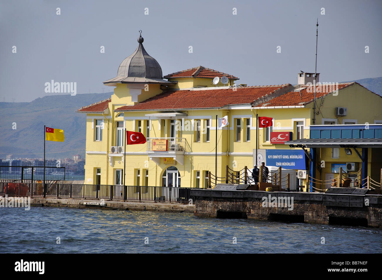 Balcova Thermal Hotel historique Quay, Izmir, Izmir, Turquie Province Banque D'Images