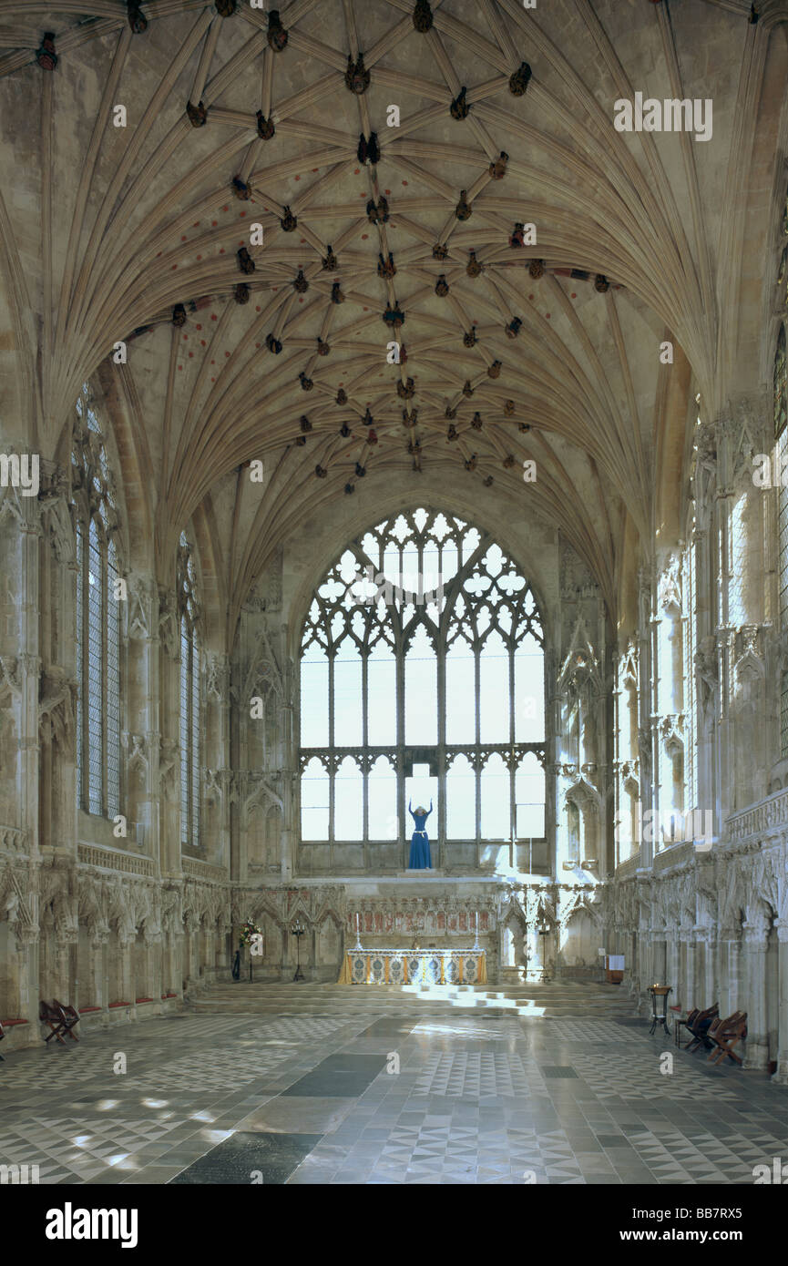 Cathédrale d'Ely Dame intérieur chapelle gothique du 14ème siècle Banque D'Images