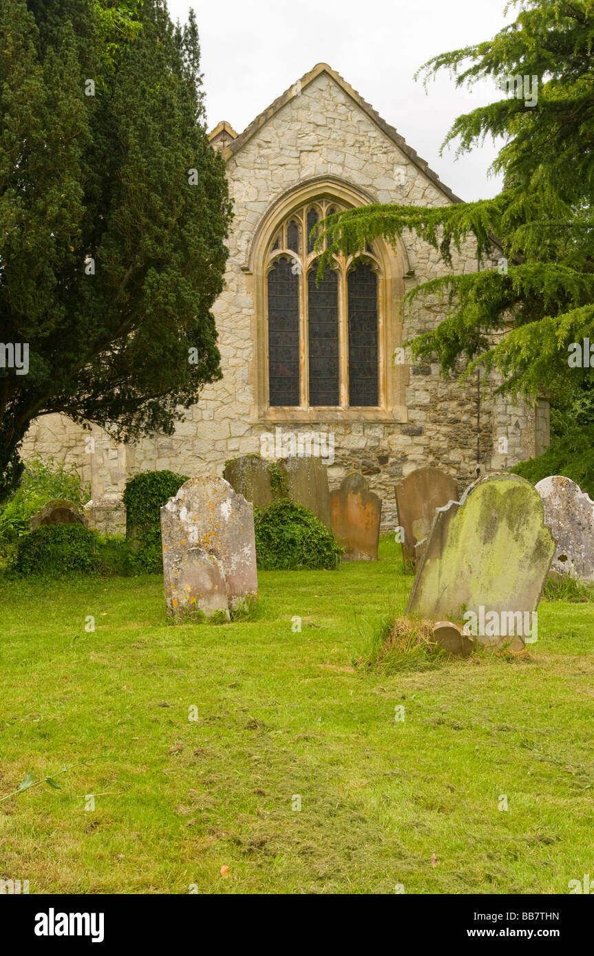 St Bartholemew C of E Church Leigh Surrey England Banque D'Images