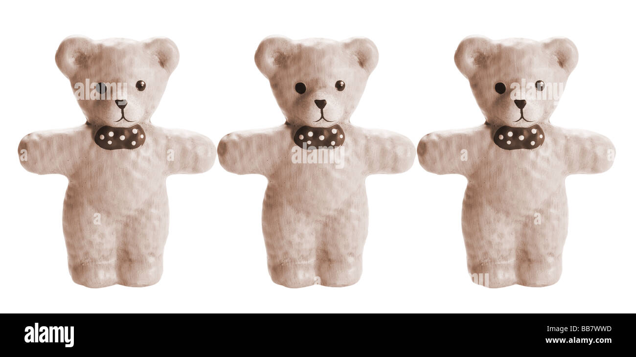 Ours en porcelaine Banque D'Images