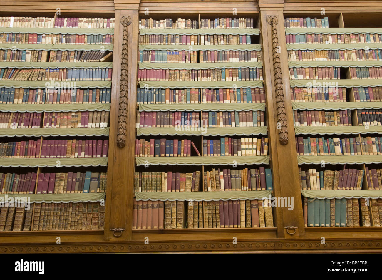 Bibliothèque Biblioteca Palatina Parme Émilie-romagne en Italie Banque D'Images