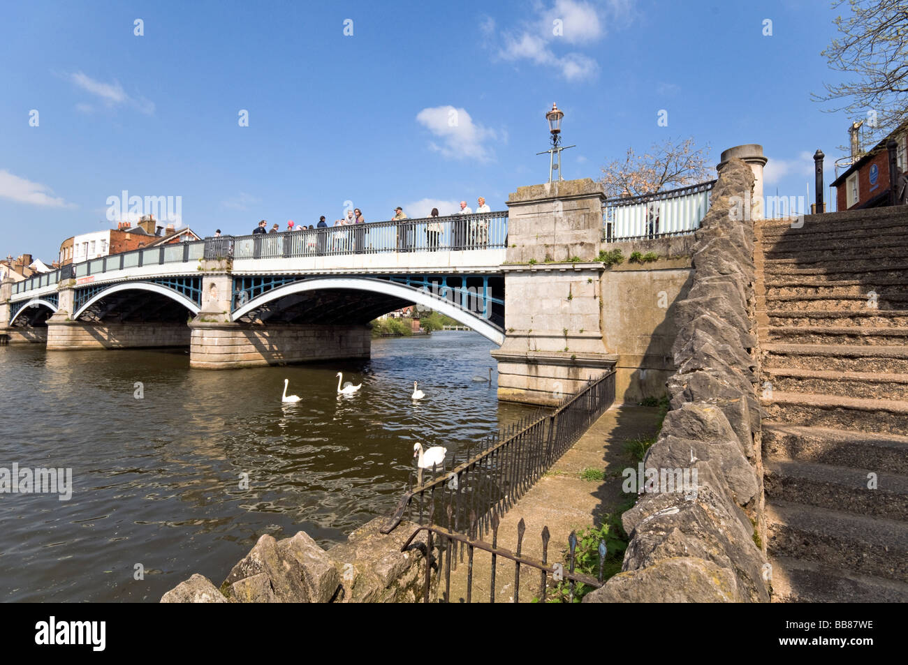 Pont de Windsor, Berkshire Banque D'Images