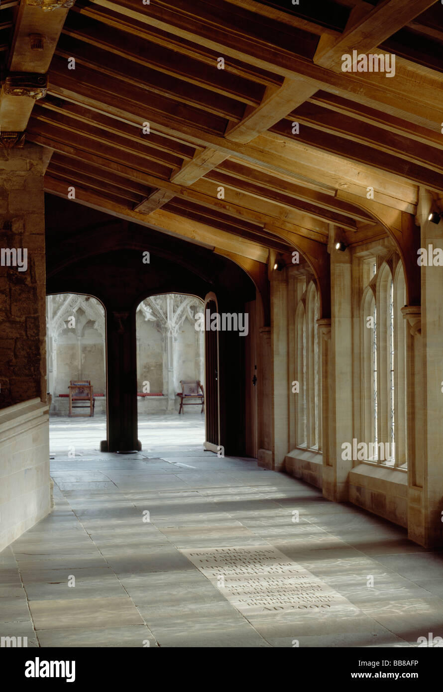 Cathédrale d'Ely voie processionnelle Banque D'Images