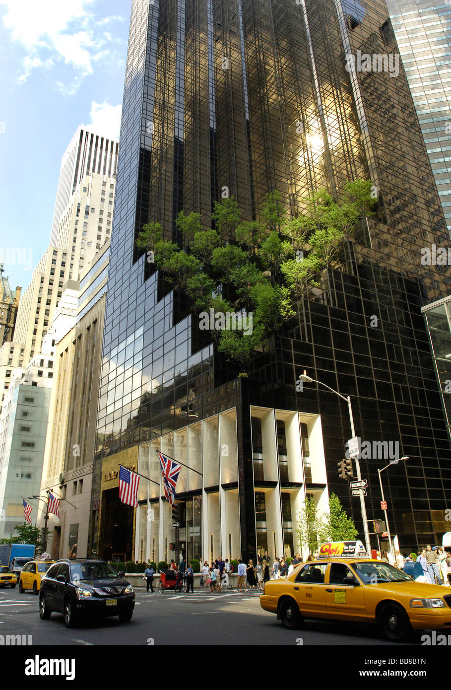 Trump Tower, New York, USA Banque D'Images