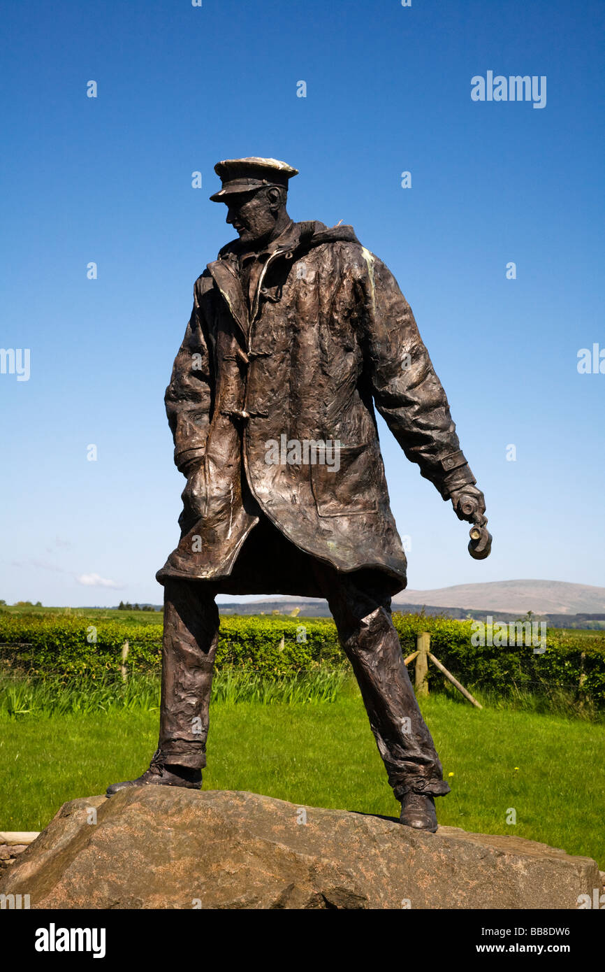 Le Lt colonel Sir David Stirling Memorial, Doune, Stirlingshire, Scotland. Banque D'Images